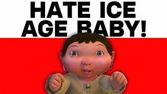 Image result for Ice Age Baby Height Meme