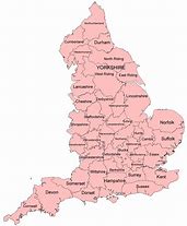Image result for English Counties Map