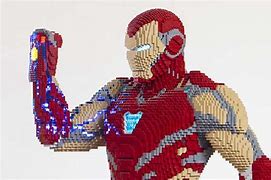 Image result for Life-Size LEGO Iron Man