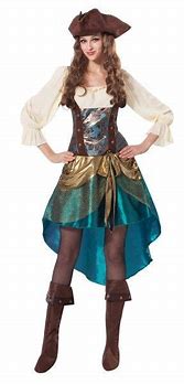 Image result for Pirate Costume Women Size Small