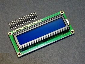 Image result for LCD 1602 16X2 Blue LCD Display