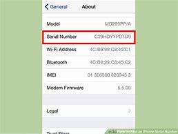 Image result for Where to Find Serial Number iPhone SE