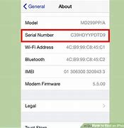 Image result for iPhone 6s Serial Number Location