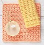 Image result for Cotton Crochet Dish Cloths