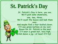 Image result for Saint Patrick's Day Poem