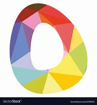 Image result for Colourful Letter O