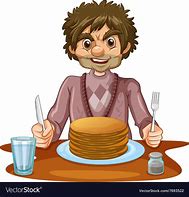 Image result for Eating Pancakes Clip Art