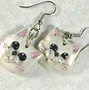Image result for Clay Cat Earrings