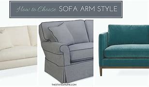 Image result for Sofa Arm Styles