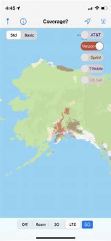 Image result for Verizon Coverage Map Alaska