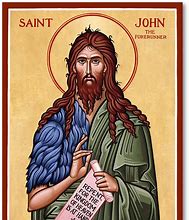 Image result for June 24 Saint John the Baptist