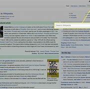 Image result for Wikipedia Main Page Search