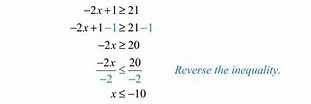 Image result for Solving One Variable Inequalities