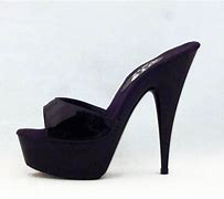 Image result for 6 Inch High Heel Mules