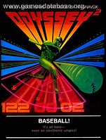 Image result for Magnavox Odyssey 2 Baseball