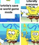 Image result for Spongebob Fortnite Memes