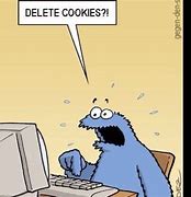 Image result for Funny Cookie Monster Delete Cookies