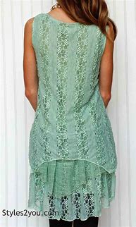 Image result for Light Green Tunic