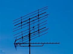 Image result for Old TV with Antenna with Static