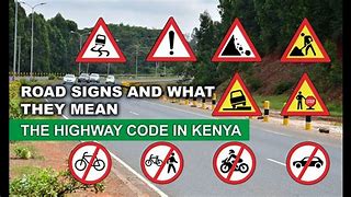 Image result for NTSA Road Signs