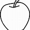 Image result for Half Apple Clip Art Black and White
