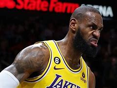 Image result for LeBron James Angry Face
