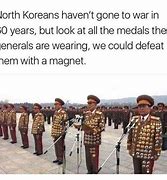 Image result for Noth Korean General Meme