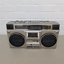 Image result for Hitachi Boombox 80s