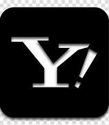 Image result for Yahoo! Mail Icon Black Background