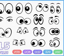 Image result for Cartoon Eyes SVG for Cricut