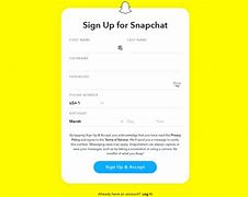 Image result for Snapchat Sign Up Page