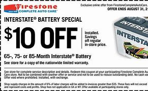 Image result for Interstate Battery Coupons Printable