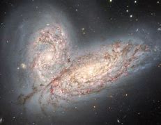 Image result for Andromeda Galaxy Colliding with the Milky Way