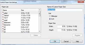 Image result for Canon Photo Paper Sizes