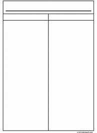 Image result for 2 Column List Template
