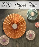 Image result for DIY Paper Fans