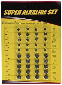 Image result for Fossi Li2077l Watch Battery Size Chart