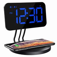 Image result for Wireless Charge Clock