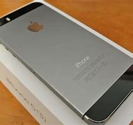 Image result for Space Grey iPhone 5S in Box