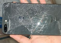 Image result for iPhone 8 Plus Black Cracked