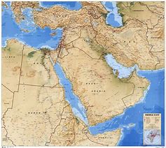 Image result for Population Map of Middle East