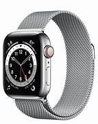 Image result for Apple Watch Silver Milanese Loop