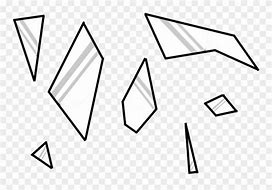 Image result for Broken Glass Clip Art Black White