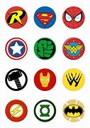 Image result for Super Hero Logo Printable