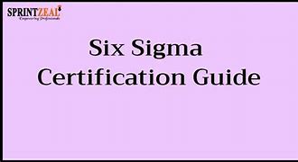 Image result for Six Sigma 6s