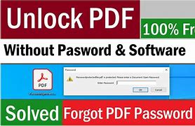 Image result for How to Open PDF without Password
