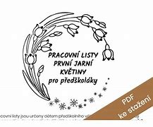 Image result for Pracovni Listy Jaro