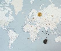 Image result for World Map with Coloured Pins
