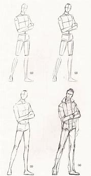 Image result for Human Body Drawing Step by Step