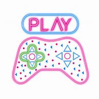 Image result for Transparent Neon Play Time. Sign